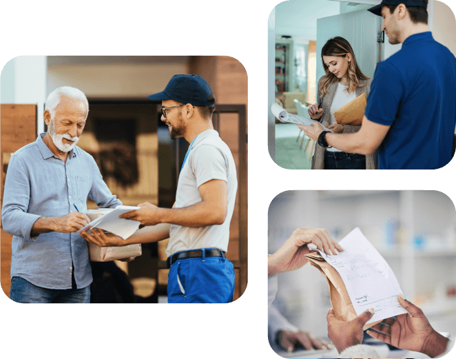 Doctor talking with patient